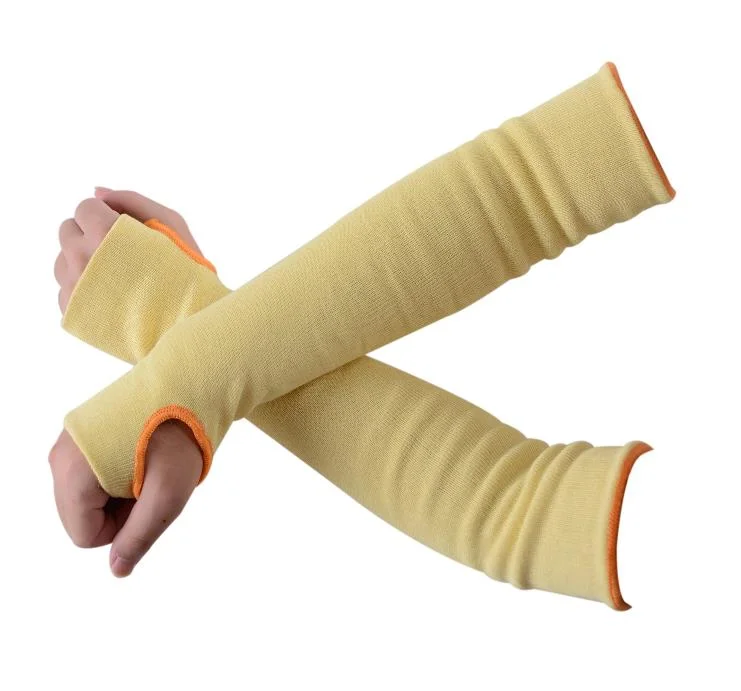 Hppe Material Cut Resistant Safety Sleeves