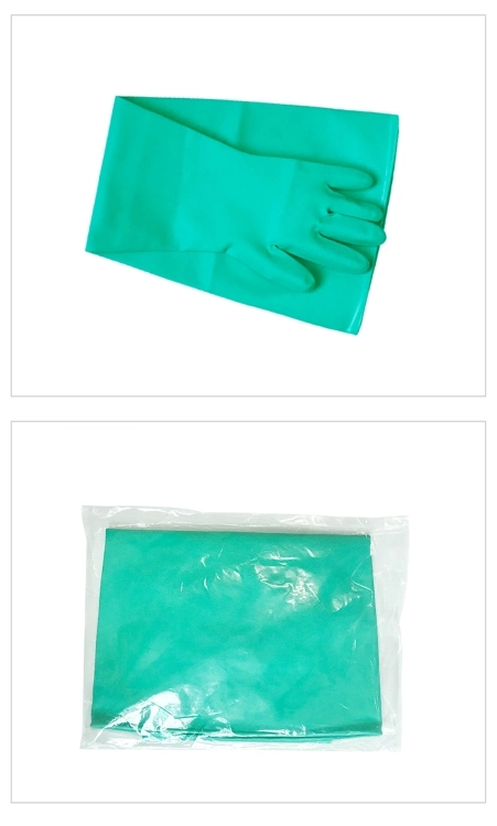Dry Box Gloves with Nitrile Rubber Material for Food, Chemical, Electric Laborary