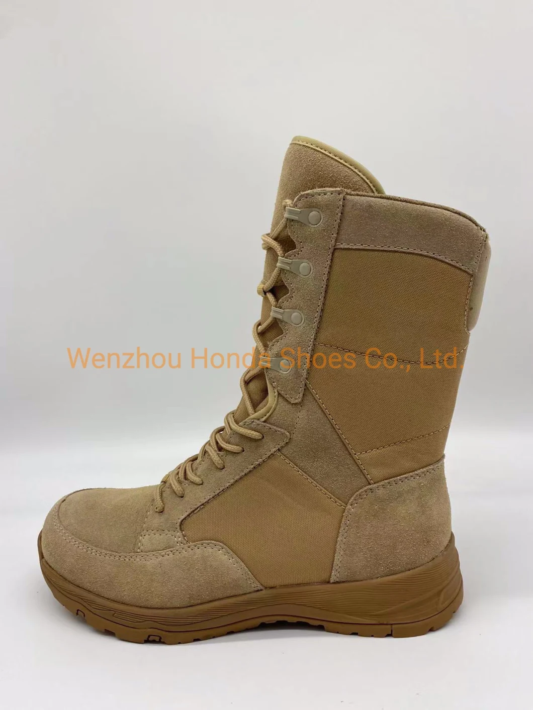 Factory Direct Safety Combat Desert Color High Military/Army/Police Style Tactical Boots
