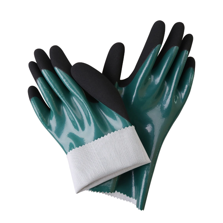 Chemical Resistant Gloves Xingyu Nylon Nitrile Rubber Gloves Industrial