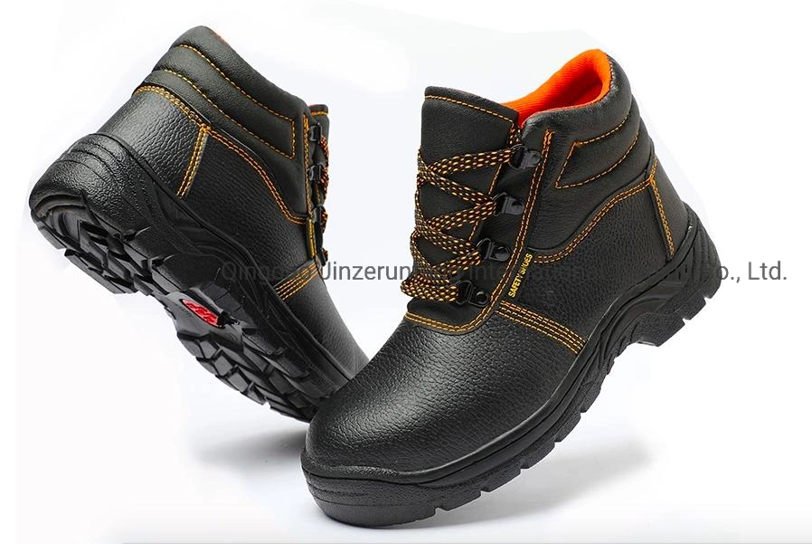 Steel Toe Genuine Leather Safety Shoes