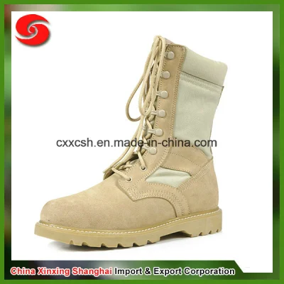 Genuine Leather Desert Military Police Tactical Boots