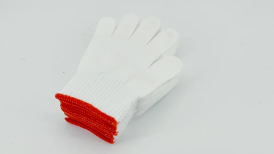 Best Price Nylon Gloves Antistatic Palm Fit White ESD Gloves