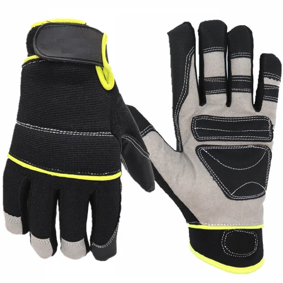 Anti-Vibration Cut Resistant Heavy Industrial Mechanical Safety Work Gloves