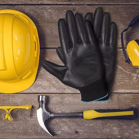 Anti-Static Working Gloves ESD PU Palm Fit Safety Glove